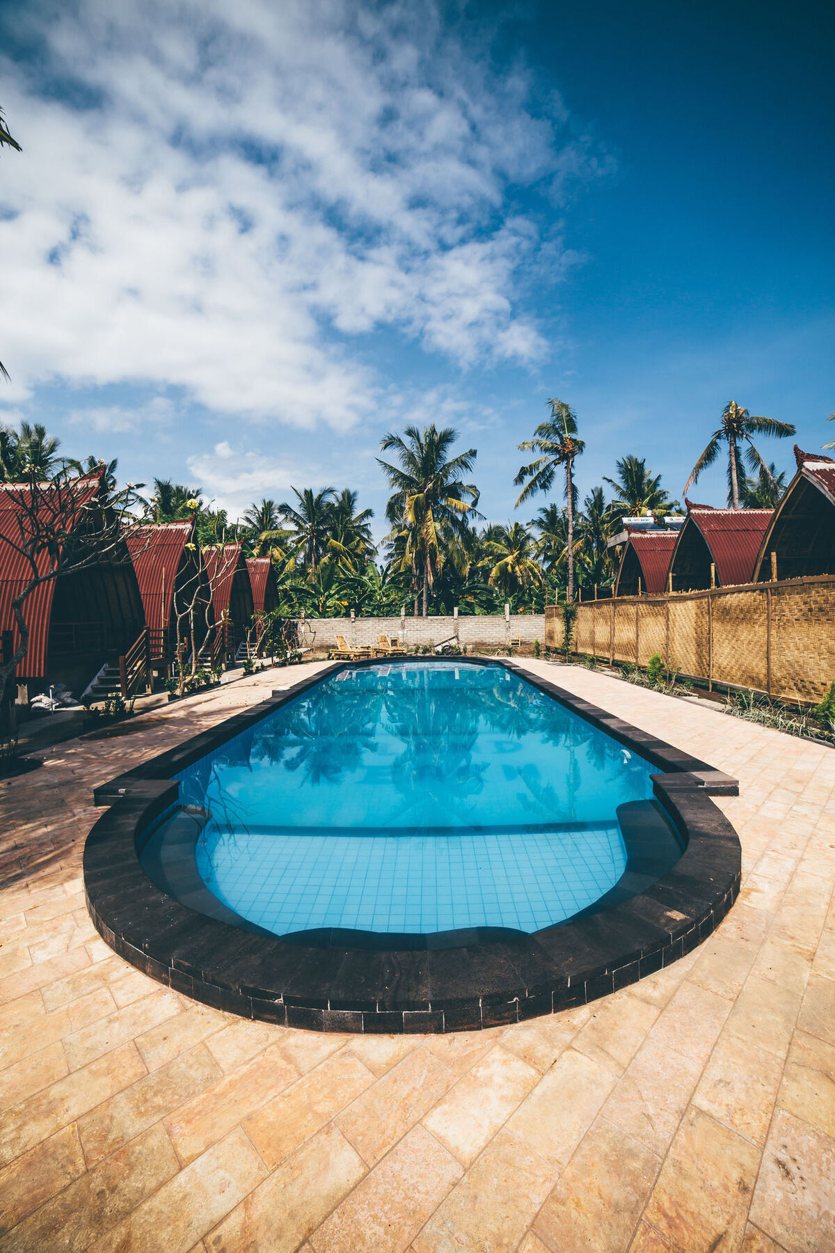 Island Beach Bungalow Гили Траванган Экстерьер фото